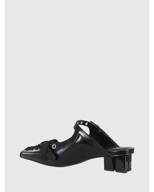 Ganni White Eyelets Mules