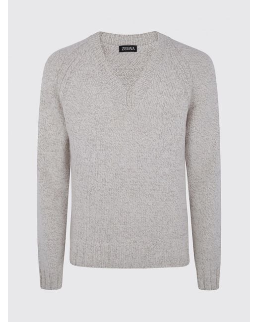 Zegna Strickjacke Herren in Gray für Herren