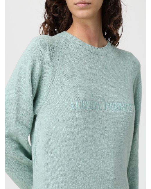 Alberta Ferretti Green Jumper