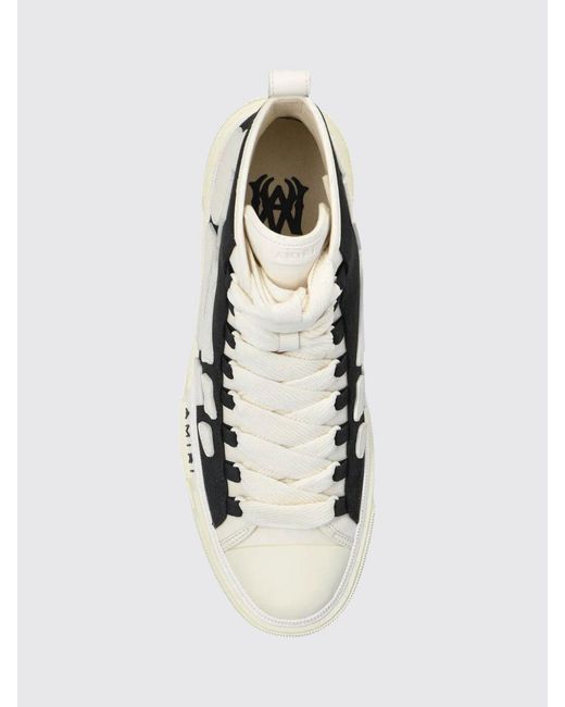 Amiri White Skel High-Top Trainers for men