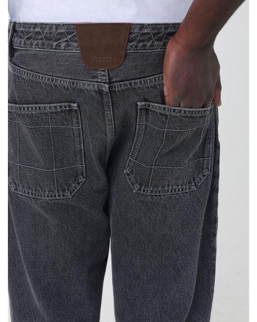 Ferrari Gray Wide-Leg Jeans for men