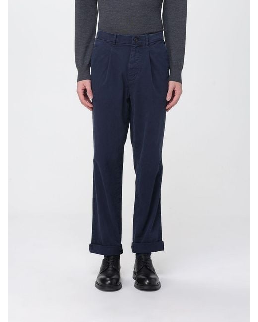 Mason's Blue Trousers for men