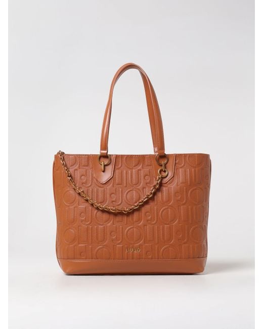 Liu Jo Brown Schultertasche Damen