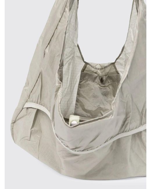 Roa White Laki Packable Knot Shoulder Bag for men