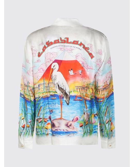 Casablanca White Shirt for men