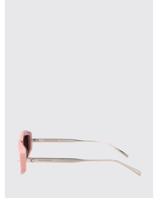 McQueen Pink Sunglasses Am0482S