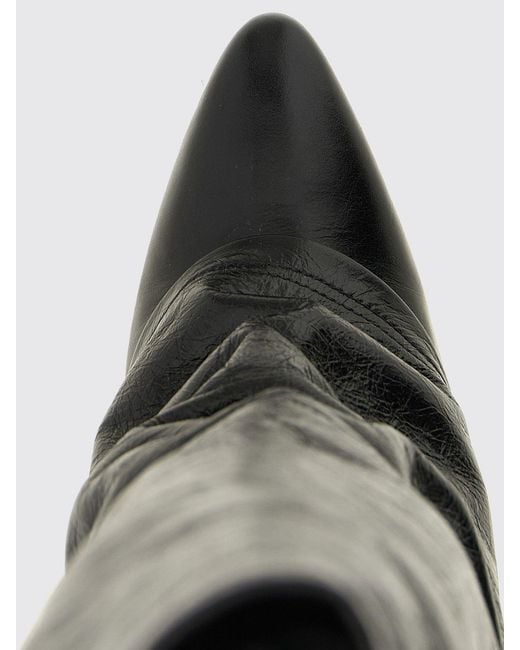 The Attico Black Boots