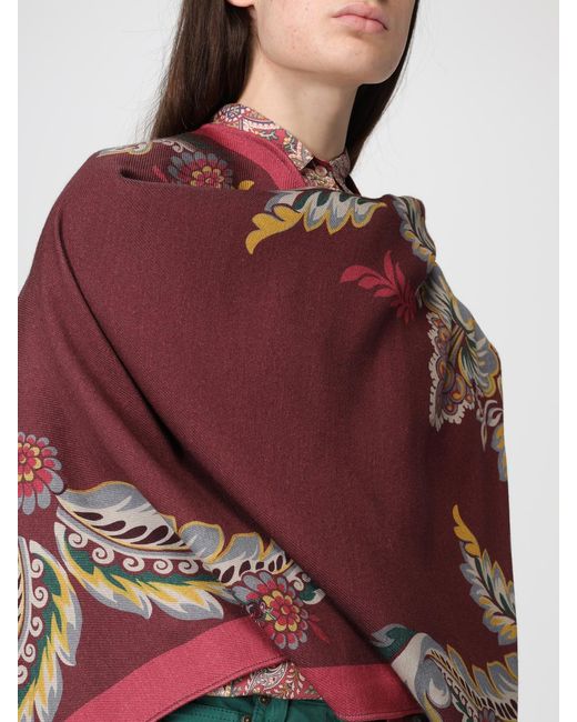Etro Red Cloak