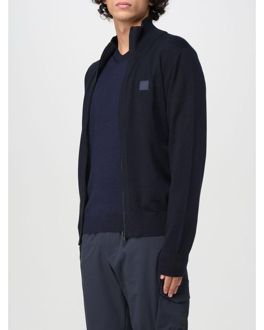 Cardigan Homme Boss pour homme en coloris Blue