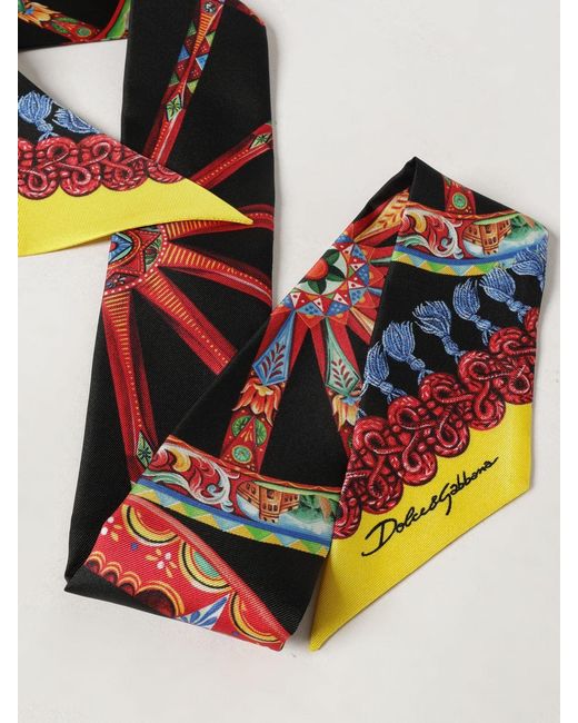 Dolce & Gabbana White Dolce &Amp Gabbana Scarf