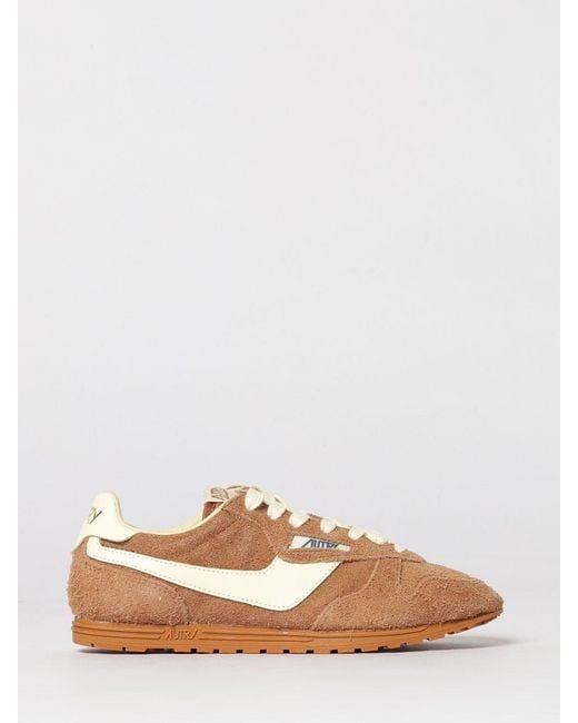 Autry Brown Windspin Sneakers