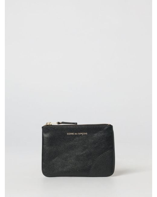 Comme des Garçons White Leather Wallet for men