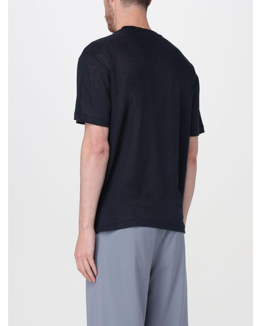 T-shirt Giorgio Armani pour homme en coloris Black