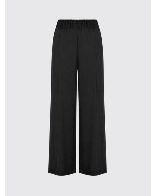 Semicouture Black Jhonny Viscose Jogging Pants