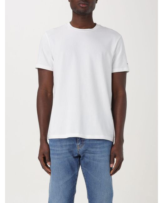 T-shirt in cotone di Peuterey in White da Uomo