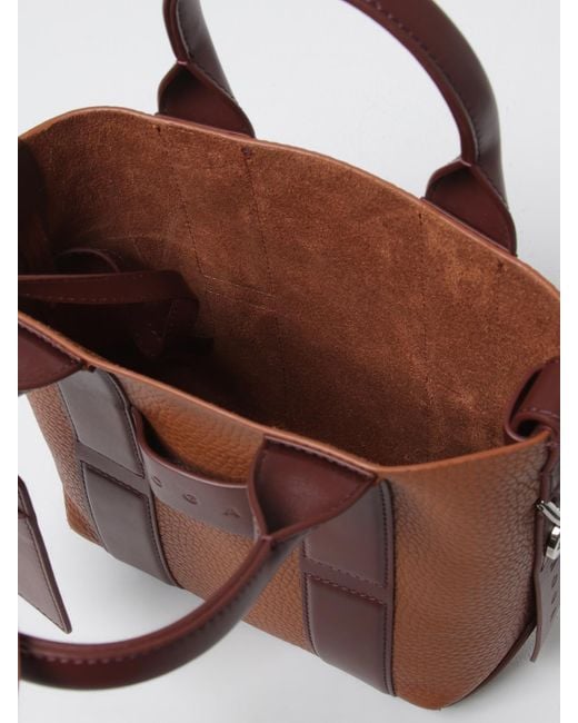 Hogan Brown Handtasche Damen