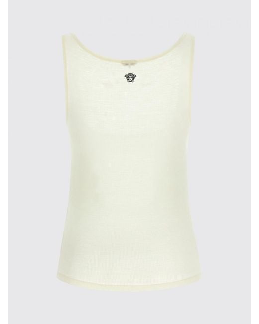 Versace Pink Medusa Virgin Wool Top