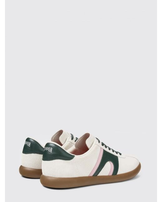 Camper White Pelotas Soller Nubuck Sneakers for men