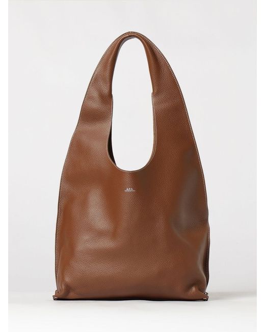 A.P.C. Brown Crossbody Bag
