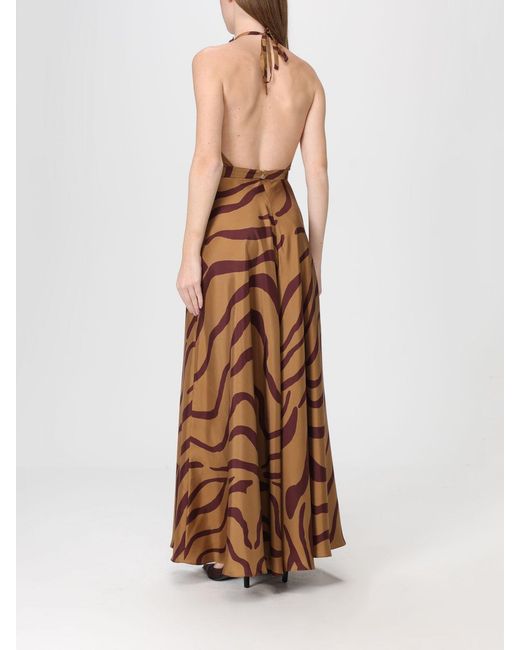 Raquel Diniz Brown Kleid Damen