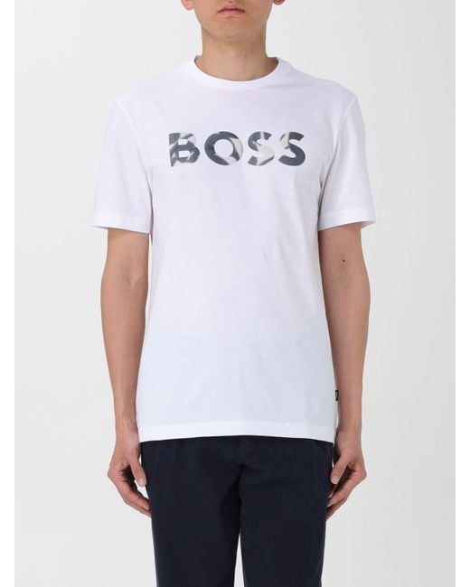 Boss White T-shirt for men