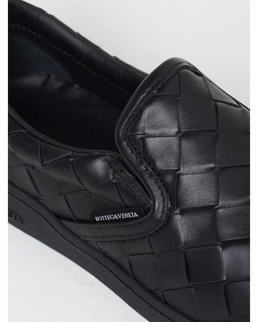 Bottega Veneta Black Sawyer Sneakers