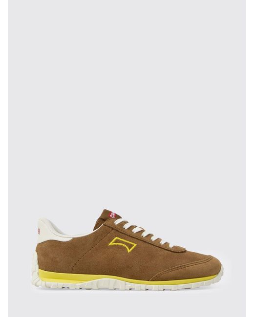 Camper Brown Drift Walk Suede Sneakers