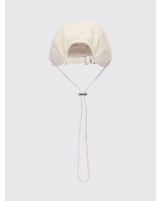 Jacquemus White La Casquette Artichaut Baseball Cap