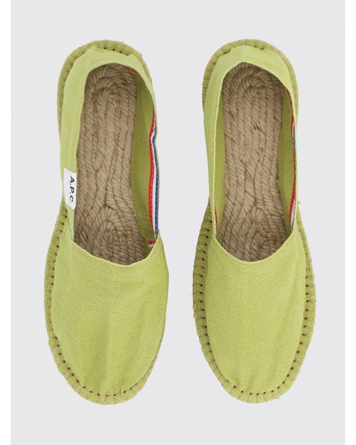 Espadrillas di A.P.C. in Green