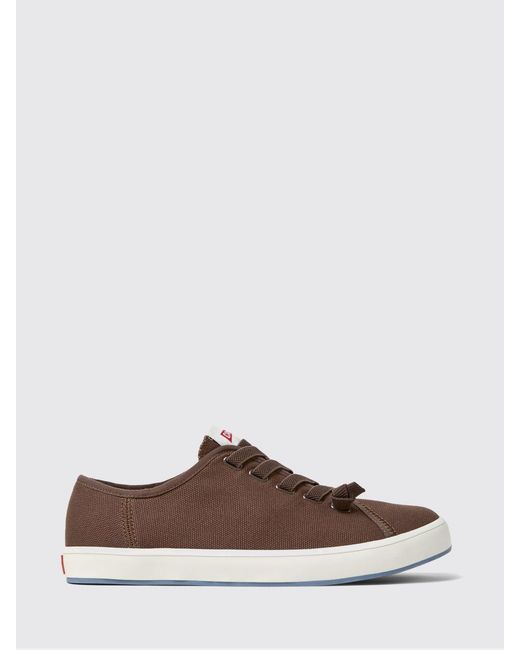 Camper Brown Peu Rambla Ii Recycled Cotton Sneakers for men