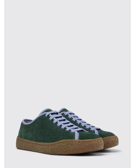 Camper Green Peu Terreno Suede Sneakers