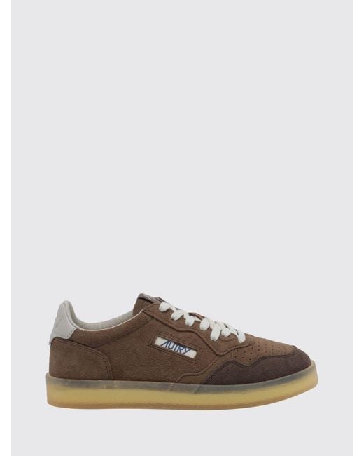 Autry Brown Medalist Low Trainers for men