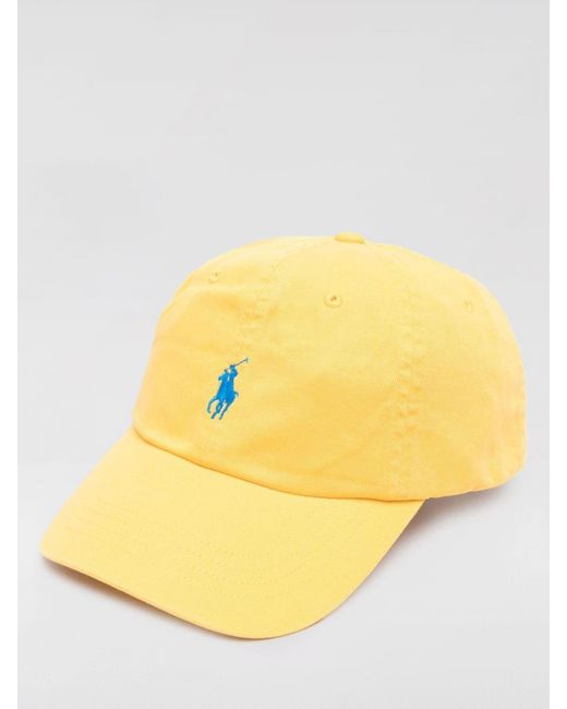 Chapeau Polo Ralph Lauren pour homme en coloris Yellow