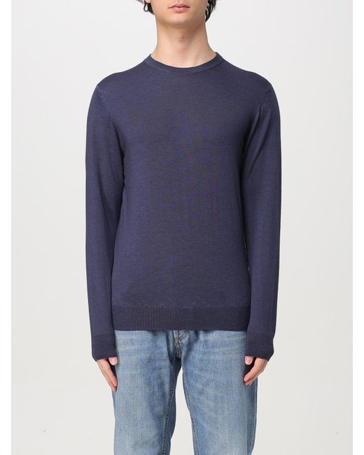 Maglia A Girocollo di Drumohr in Blue da Uomo