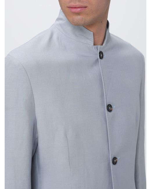 Eleventy Gray Single Breasted Blazer for men