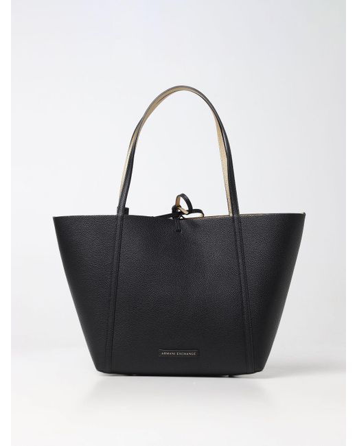 Armani Exchange Shoulder Bag in Black Lyst