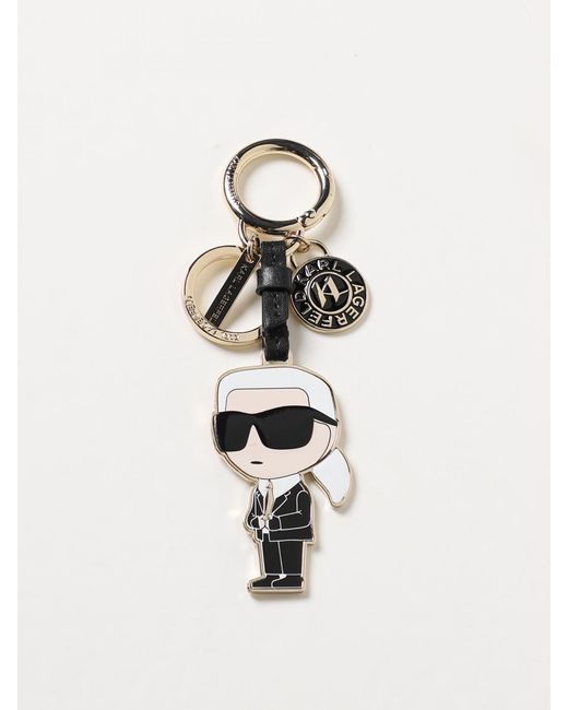 Karl Lagerfeld White Key Chain