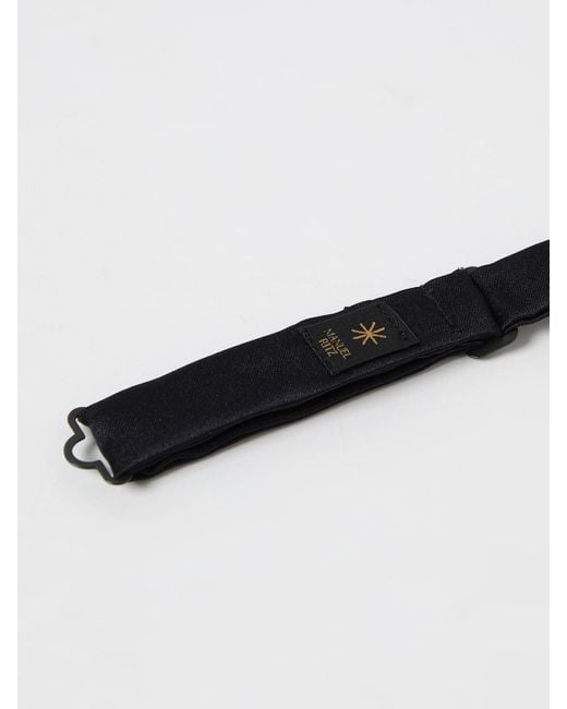 Manuel Ritz Black Bow Tie for men