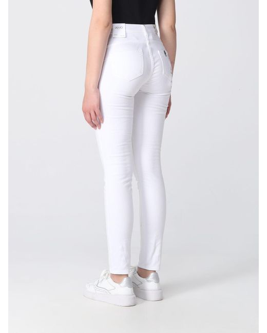 Liu Jo Jeans in White | Lyst