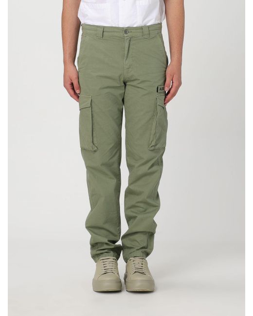 Pantalón Aspesi de hombre de color Green