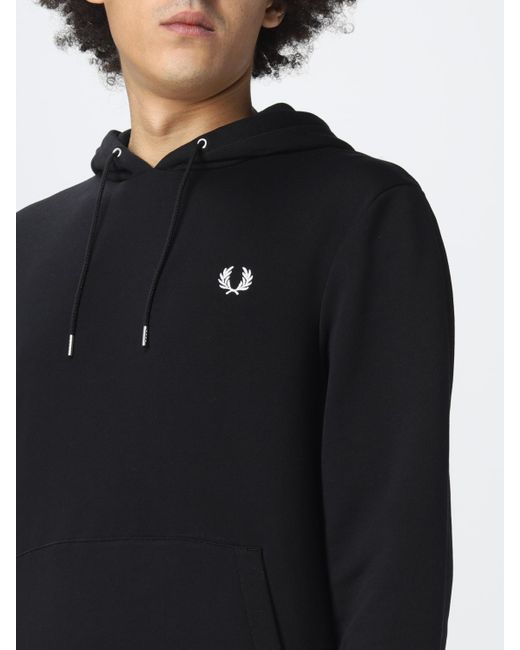 Sudadera Hombre Fred Perry de hombre de color Blue