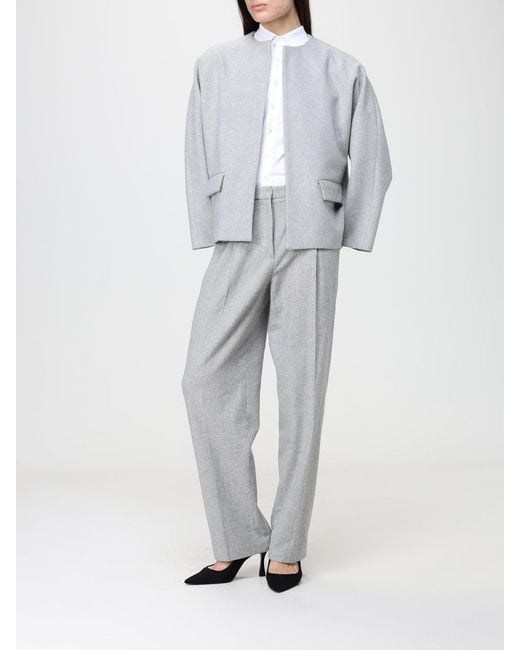 Liviana Conti Gray Jacket