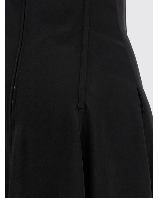 McQueen Blue Satin Slip Dress