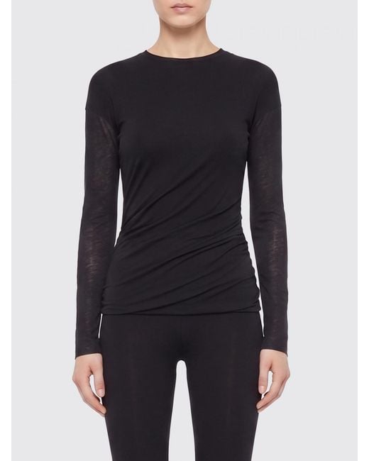 Jil Sander Blue Cotton Top