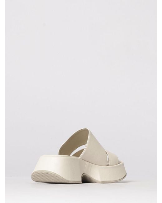 Vic Matié Natural Vic Mati&Eacute Leather Sandals
