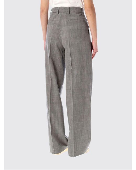 Golden Goose Deluxe Brand Gray Virgin Wool Trousers