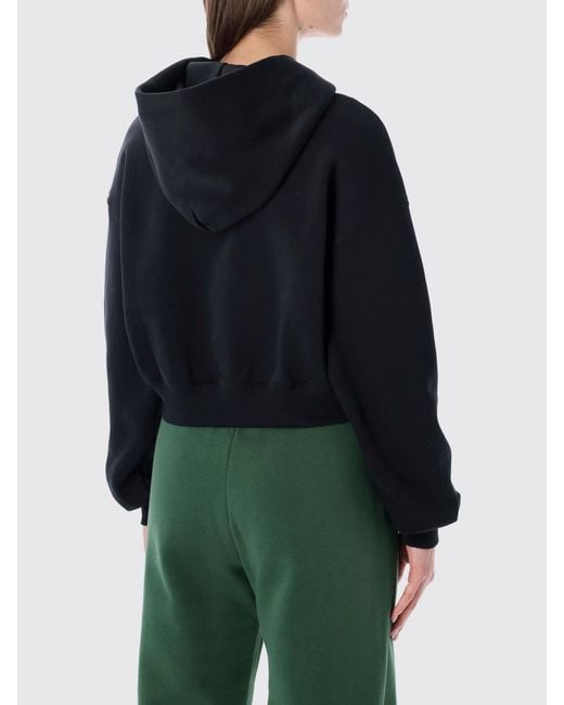 Nike Blue Phoenix Cropped Hoodie