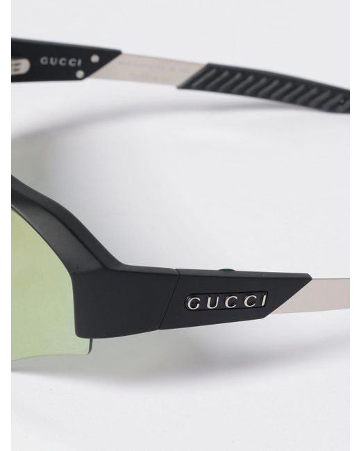 Gucci Green Gg2017S Acetate And Metal Sunglasses for men