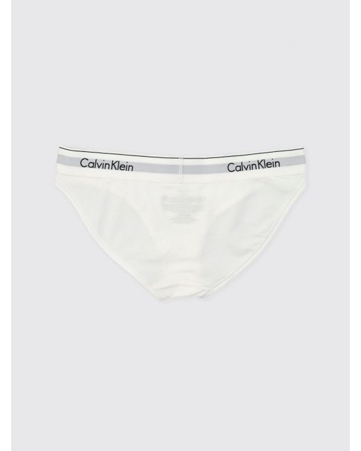 Slip di Calvin Klein in White