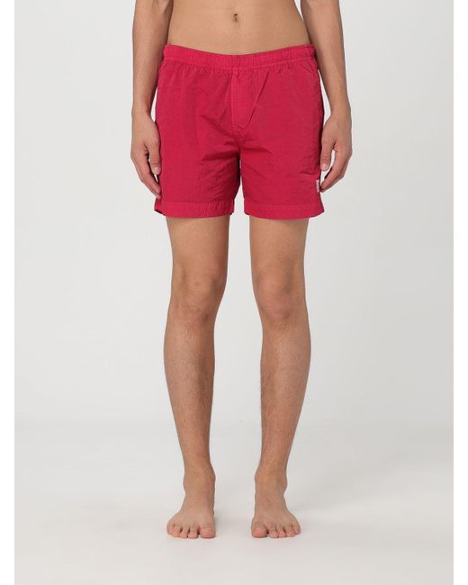 C P Company Red Swimsuit for men
